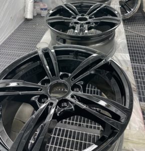 Peinture et réparation jante