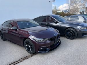 peinture métallique